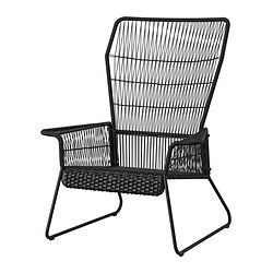 TALLSKÄR - Armchair, outdoor, anthracite
