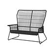 TALLSKÄR - sofa 2 dudukan, luar ruang, antrasit | IKEA Indonesia - PE963365_S2