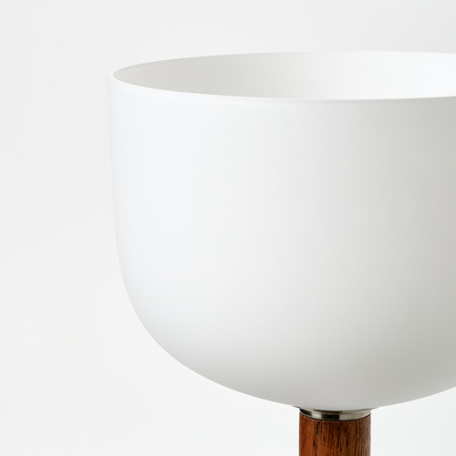 MOSSPLYM floor uplighter/reading lamp