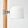 MOSSPLYM floor uplighter/reading lamp