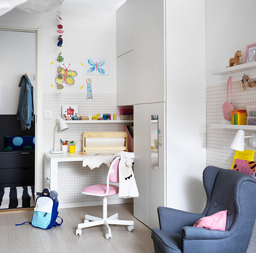 ÖRFJÄLL kursi untuk meja anak