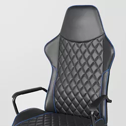 UTESPELARE - Kursi gaming, Bomstad hitam