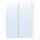 ENHET mirror cabinet with doors