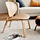 FRÖSET - kursi malas, veneer kayu oak diwarnai putih | IKEA Indonesia - PE816848_S1