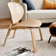 FRÖSET - Easy chair, white stained oak veneer