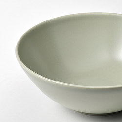 FÄRGKLAR - Bowl, matte green, 16 cm