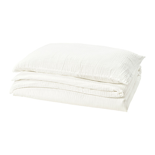 SCHERSMIN duvet cover and pillowcase