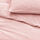 SCHERSMIN - sarung duvet dan 2 sarung bantal, merah muda pucat, 200x200/50x80 cm | IKEA Indonesia - PE963468_S1