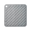 TÅNGEFLO - Shower mat, grey, 50x50 cm