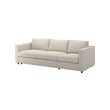 VIMLE - 3-seat sofa-bed, Gunnared beige