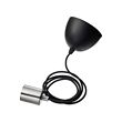 SKAFTET - set kabel, tekstil dilapisi nikel, 1.4 m | IKEA Indonesia - PE762863_S2