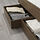 BRUKSVARA - kotak penyimpanan tempat tidur, cokelat, 63x62 cm | IKEA Indonesia - PE898651_S1