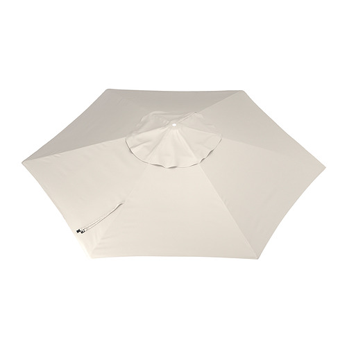 LINDÖJA parasol canopy, light grey-beige, 300 cm IKEA Indonesia