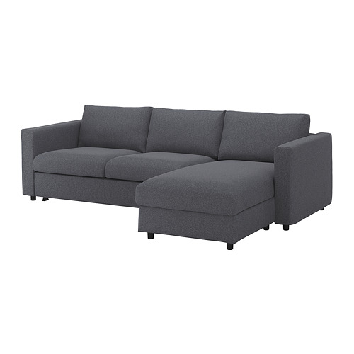 VIMLE sf tmpt tdr 3 ddkn dg chaise longue