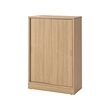 TONSTAD - cabinet with sliding doors, oak veneer, 82x37x120 cm | IKEA Indonesia - PE898736_S2