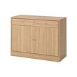 TONSTAD - sideboard, oak veneer, 121x47x90 cm | IKEA Indonesia - PE898738_S2