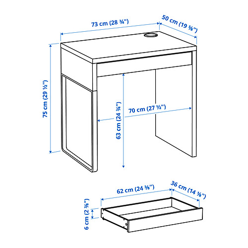 MICKE desk