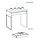 MICKE - meja, putih, 73x50 cm | IKEA Indonesia - E1002348_S1