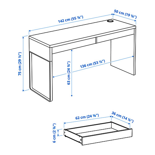 MICKE desk