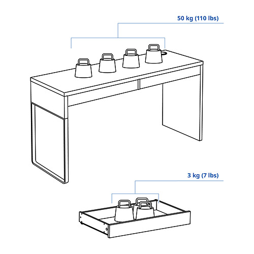 MICKE desk