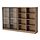 LANESUND - storage combination, grey-brown, 242x37x152 cm | IKEA Indonesia - PE898868_S1