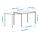 VIHALS - extendable table, white, 120/180x74 cm | IKEA Indonesia - PE963820_S1
