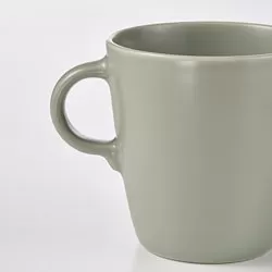 FÄRGKLAR - Mug, matt hijau, 37 cl