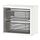 TROFAST - wall storage, white/dark grey, 34x21x30 cm | IKEA Indonesia - PE860552_S1