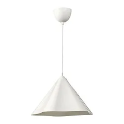 ZEBRASÄV - Lampu gantung, putih/plastik, 46 cm