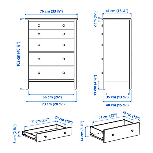 KILBERGET Measurement Illustration