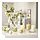 LÖVSKOGSLUND - scented candle in glass, Apple/light yellow, 20 hr | IKEA Indonesia - PE963946_S1