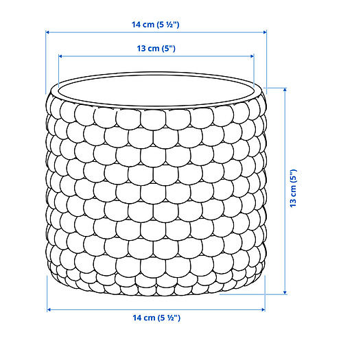 GLACIÄRBJÖRN Measurement Illustration