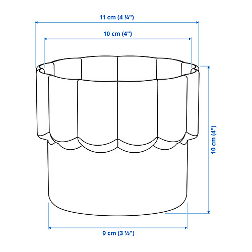 HÄNGSÄLG Measurement Illustration