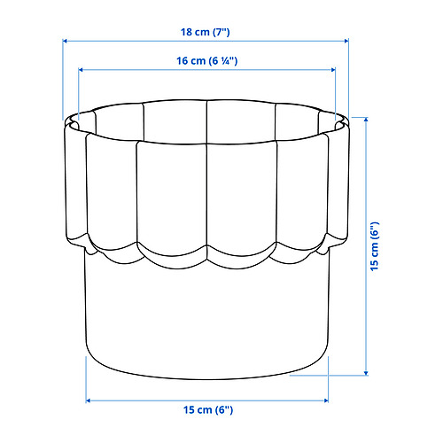 HÄNGSÄLG Measurement Illustration