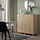 BESTÅ - storage combination w doors/drawers, white stained oak effect/Lappviken/Stubbarp, 120x42x112 cm | IKEA Indonesia - PE860564_S1