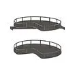 UTRUSTA - corner base cabinet carousel, grey, 88 cm | IKEA Indonesia - PE964040_S2