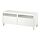 BESTÅ - TV bench with drawers, white/Västerviken/Stubbarp white, 120x42x48 cm | IKEA Indonesia - PE817396_S1