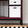 KALLAX shelving unit with underframe