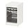 TROFAST - kombinasi penyimpanan dg kotak/baki, putih abu-abu/abu-abu tua, 34x44x56 cm | IKEA Indonesia - PE860609_S1