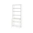 BILLY - desk, white, 76x60 cm | IKEA Indonesia - PE933878_S2