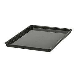 KUGGIS - Lid, black, 18x26 cm