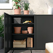 SUNDSÖ - Cabinet, anthracite outdoor/indoor , 60x35x86 cm