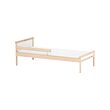 SNIGLAR - bed frame and guard rail, birch, 70x160 cm | IKEA Indonesia - E1002803_S2