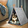 UTSÅDD - cat house, grey/felt | IKEA Indonesia - PE933918_S1