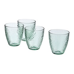 DVÄRGSTUBB - Glass, green, 27 cl