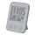 SLÅTTIS - clock with hygro-/thermometer, white, 8x12 cm | IKEA Indonesia - PE622658_S1