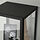 BLÅLIDEN - glass-door cabinet, black, 35x32x151 cm | IKEA Indonesia - PE899251_S1