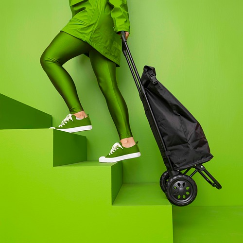 RADARBULLE tas belanja dengan roda