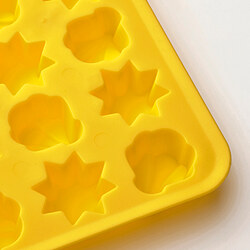 SURSÖT - Ice cube tray, bright yellow