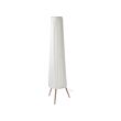 ÖKENSAND - Floor lamp, beech/white